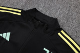 2025-26 JUV Black Kids Jacket Tracksuit #E25116(童装）
