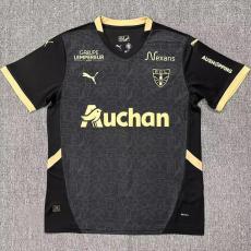24-25 RC Lens Black Special Edition Fans Soccer Jersey *全广告