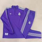 25-26 RMA Purple Half Pull Tracksuit #B2515(半拉链)
