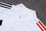 25-26 Ajax White Kids Jacket Tracksuit #E25126(童装)