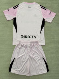 2025-26 Boca Juniors Pink GoalKeeper Kids Soccer Jersey