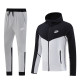 2024 NK Black gray Hoodie Jacket Tracksuit #NM08(黑灰色)
