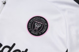 25-26 Inter Miami White Half Pull Tracksuit #B2522(半拉链)