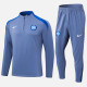 24-25 INT Grey Half Pull Tracksuit (半拉链)