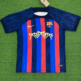 22-23 BAR Home Motomami Limited Edition Fans Soccer Jersey (胸前金色广告)