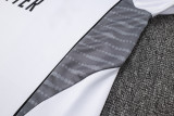 2025-26 RMA White Kids Half Pull Tracksuit #E2508(童装)(半拉链)