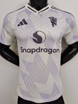 25-26 Man Utd Away Player Version Soccer Jersey