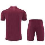 25-26 Bayern Jujube red Training short Suit