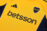 2025-26 Boca Juniors Yellow Training Short Suit