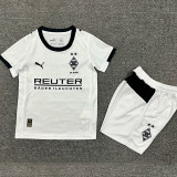 25-26 Monchengladbach Home Kids Soccer Jersey