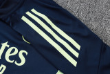 2025-26 RMA Royal blue Kids Half Pull Tracksuit#E2539(童装)(半拉链)