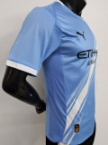 25-26 Man City Home Player Version Soccer Jersey