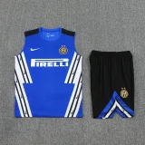 25-26 INT Blue Tank top and shorts suit