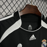 2006-2007 RMA Black Retro Soccer Jersey