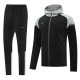 2024 PM01 Black Grey Hoodie Jacket Tracksuit (黑灰色)