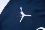 2025-26 PSG Jordan Royal blue Half Pull Tracksuit #B2597(半拉链)