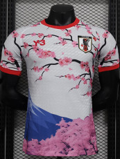 24-25 Japan Red White Special Edition Player Version Soccer Jersey *Y3梅花