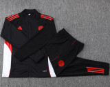 2025-26 Bayern Black Kids Jacket Tracksuit #E2550(童装）