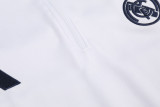 24-25 RMA White Kids Half Pull Tracksuit (童装)(半拉链)