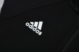 2025 AD Black Jacket Tracksuit #2314