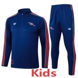 2025-26 ARS Royal blue Kids Half Pull Tracksuit#E2512(童装)(半拉链)