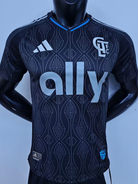 25-26 CHarlotte FC Away Player Version Soccer Jersey