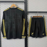 25-26 Mexico Gold Cup Black Long Sleeve Kids Soccer Jersey (长袖)