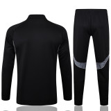 25-26 Inter Miami Black Half Pull Tracksuit #B2521(半拉链)