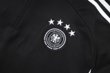 25-26 Germany Black Kids Half Pull Tracksuit #E25149(童装)(半拉链)