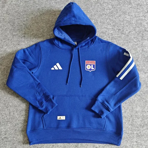 2025-26 Lyon Fancy blue Hoody 彩蓝色(加绒)
