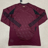 24-25 Belgium Home Long Sleeve Soccer Jersey (长袖)