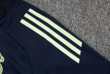 2025-26 RMA Royal blue Jacket Tracksuit #A2542(绿标）