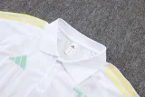 25-26 JUV White Polo Tracksuit #C2564