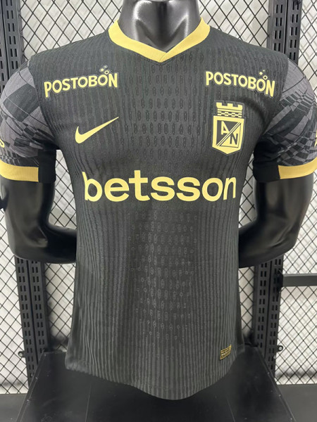 25-26 Atletico Nacional Away Player Version Soccer Jersey