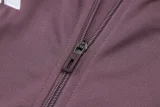 2025-26 Man Utd Grey purple Kids Jacket Tracksuit#E2581(童装)