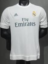 2015-2016 RMA Home Player Version 球员 Retro Soccer Jersey