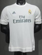2015-2016 RMA Home Player Version 球员 Retro Soccer Jersey