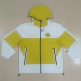 Copy 1996-1997 Dortmund Black & Grey Retro Double Sided Windbreaker (双面风衣)