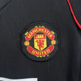 2007-2008 Man Utd Away Kids Retro Soccer Jersey
