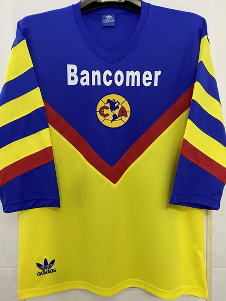 1988-1989 Club America Home Retro Soccer Jersey