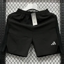 D2566 AD Black Casual Short Pants