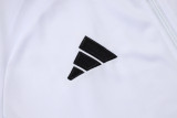 25-26 Germany White Kids Half Pull Tracksuit #E25150(童装)(半拉链)