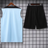 24-25 BAR Light blue Tank top and shorts suit