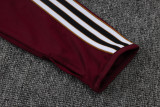 25-26 Ajax Jujube red Half Pul Tracksuit #B2540(半拉链)