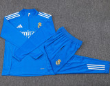 25-26 RMA Lake blue Kids Half Pull Tracksuit #E25128(童装)(半拉链)
