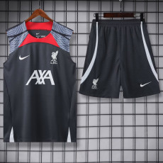 24-25 LIV Dark gray Tank top and shorts suit