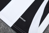 2025 AD White black Tank top and shorts suit