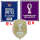 FF World Cup 2022 Champions (蓝/紫+22胸前金盾)