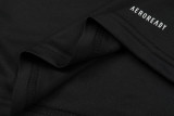 2024 AD Black Kids Half Pull Tracksuit (童装)(半拉链)
