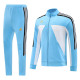 2024 AD Light blue Jacket Tracksuit #AJ20